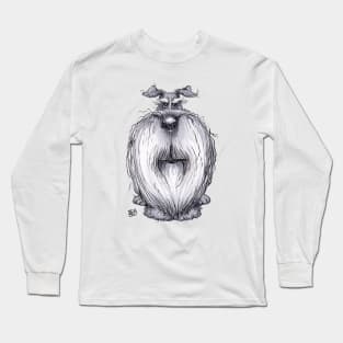 Schnauzer Dog Long Sleeve T-Shirt